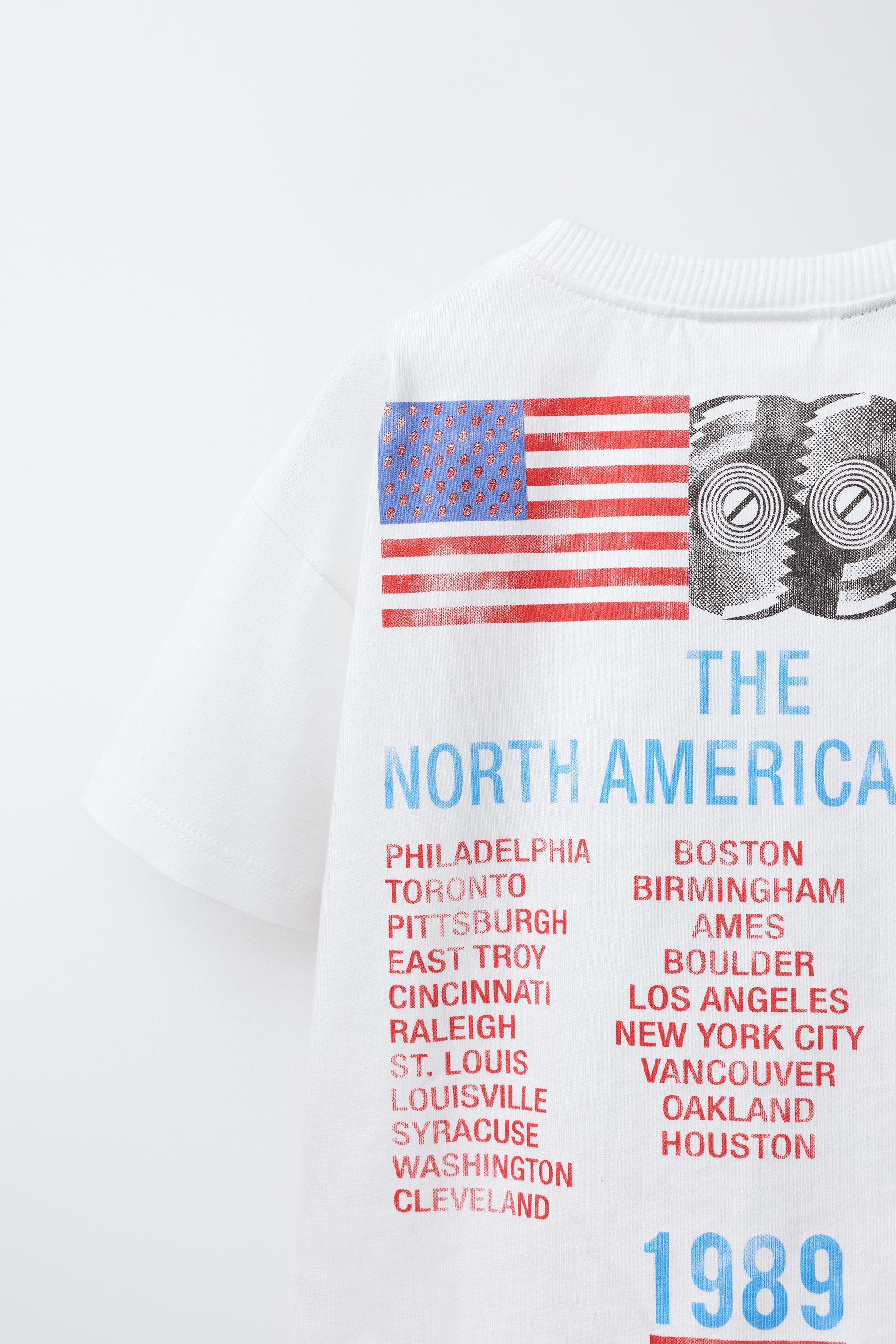 T-SHIRT IMPRIMÉ ROLLING STONES